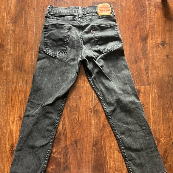 Levi Strauss Black Jeans Straight Cut - Picture 2 of 3